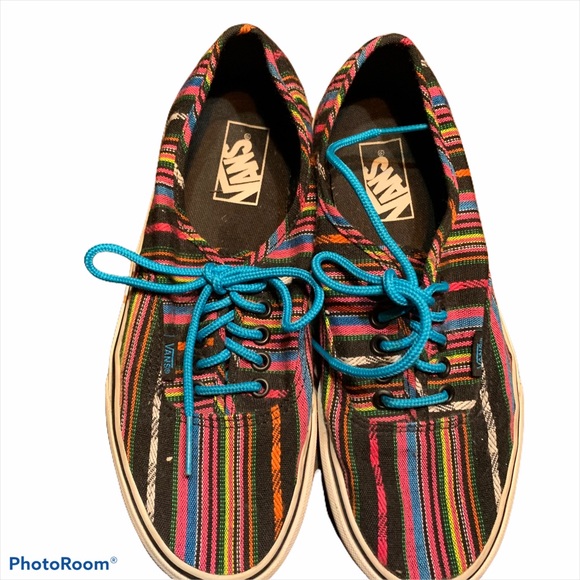 Vans Guate Stripe Aztec Tribal Print Sneakers - Picture 8 of 10